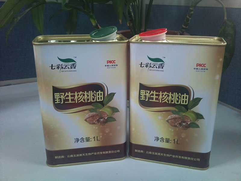 陜西油廠(chǎng)想做一批1升核桃油鐵罐包裝想了解1升的規(guī)格，尺寸，貨期等