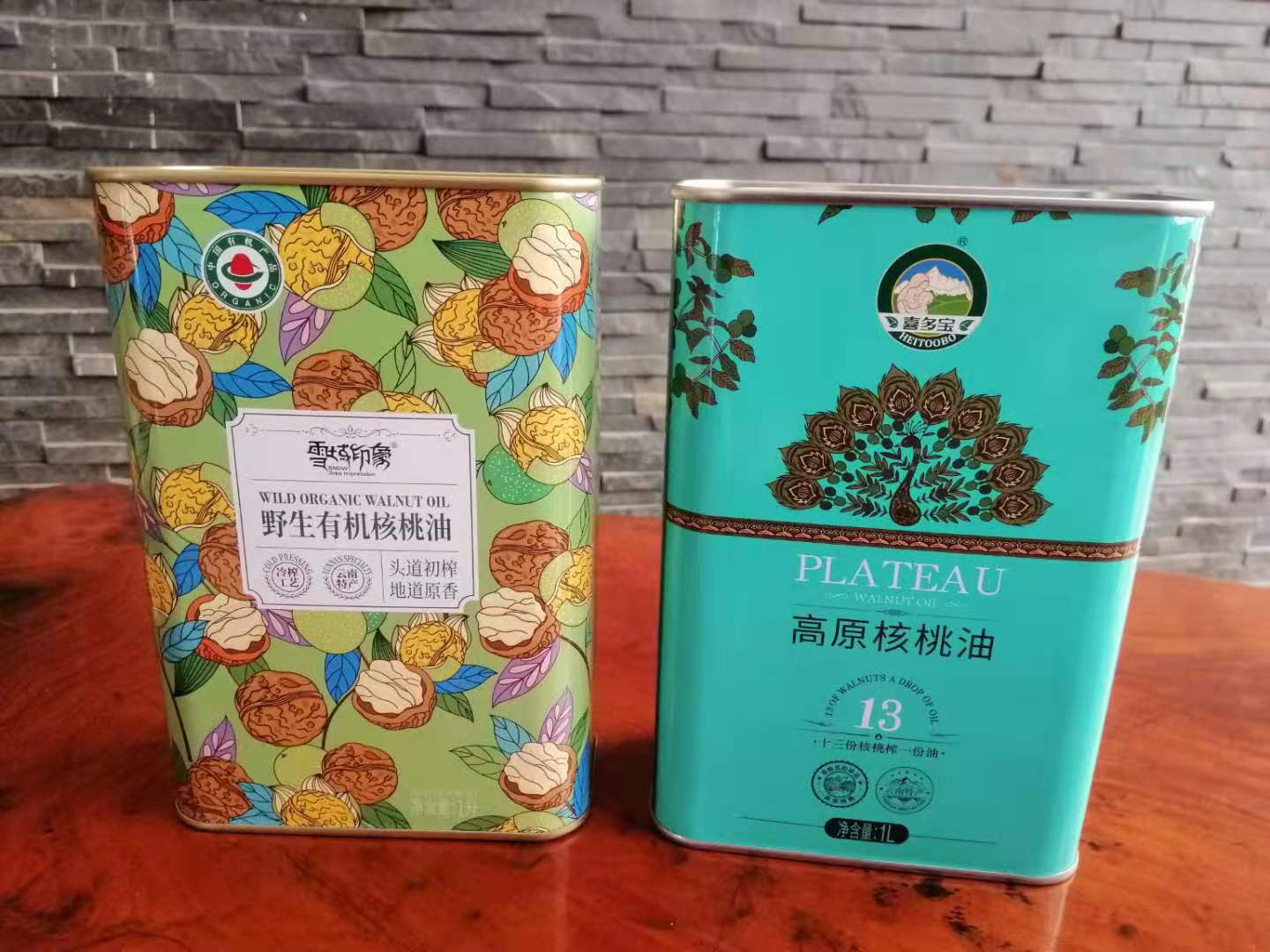 云南哪里做核桃油鐵罐包裝好？云南馬口鐵核桃油桶