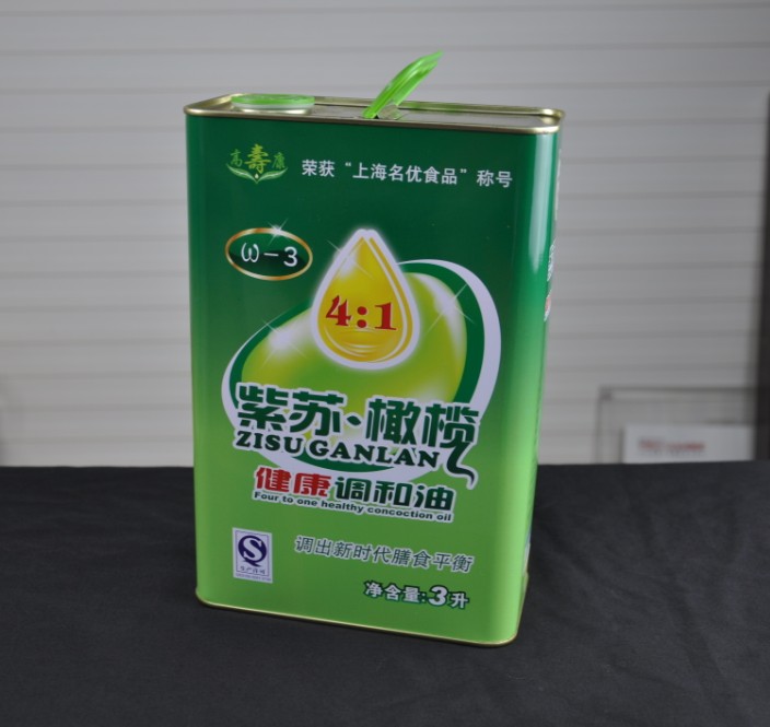 3升印花橄欖油鐵桶 手提方形橄欖油鐵罐 橄欖油鐵罐價(jià)格