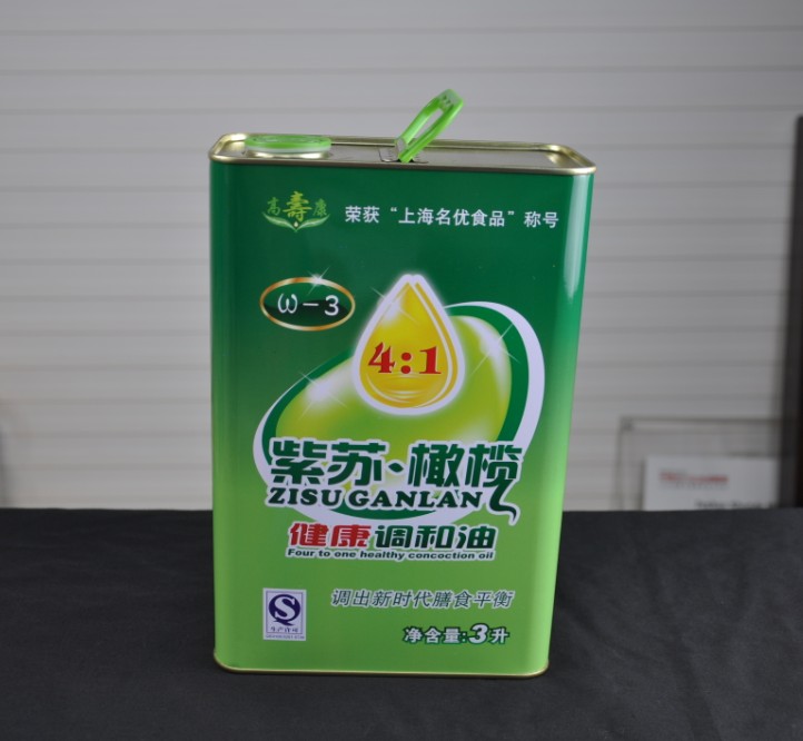 3升印花橄欖油鐵桶 手提方形橄欖油鐵罐 橄欖油鐵罐價(jià)格