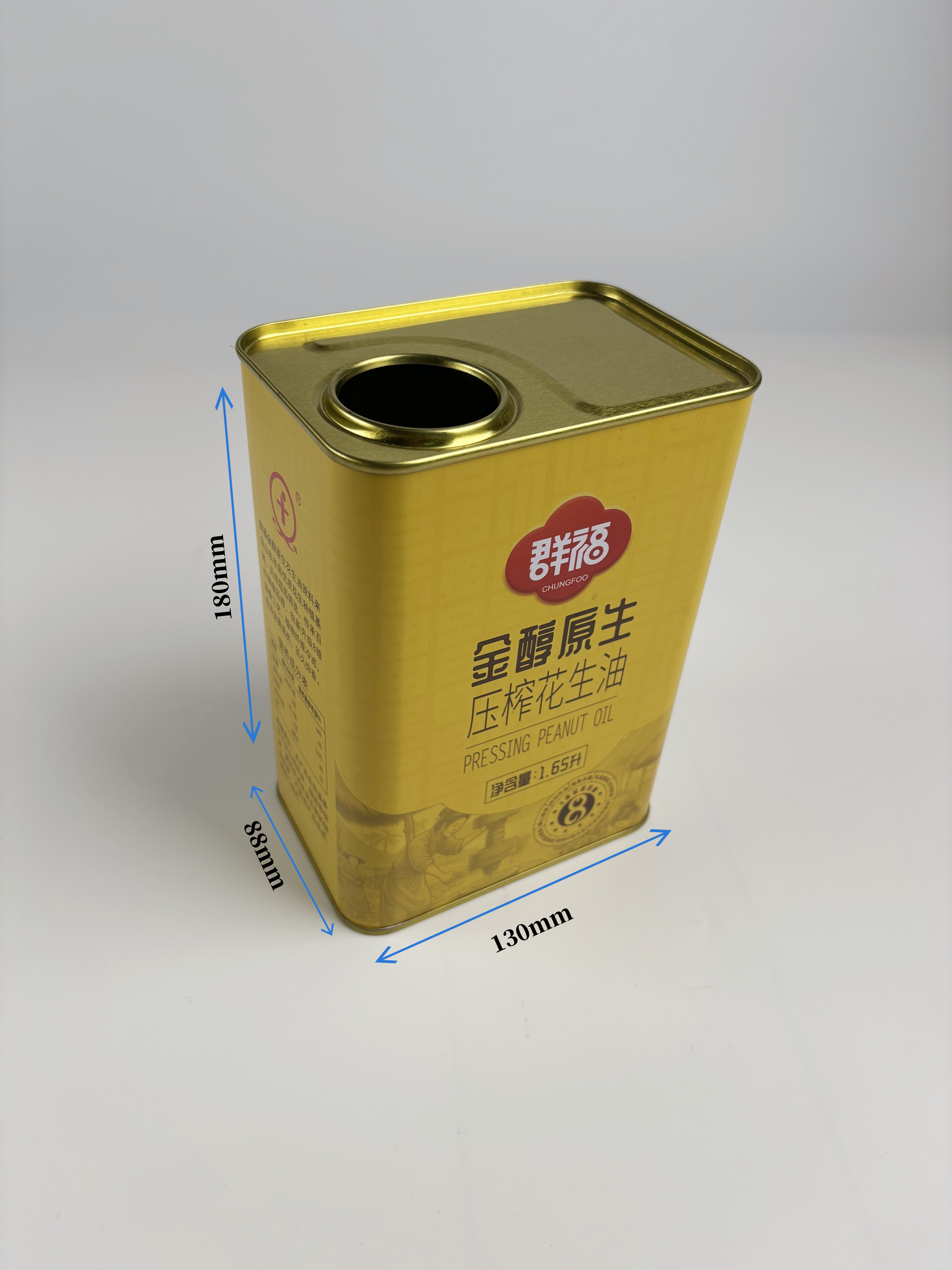 河南花生油鐵罐 花生油用什么容器裝好？